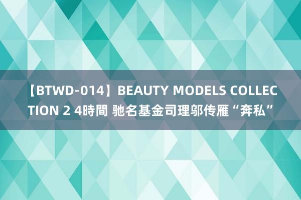 【BTWD-014】BEAUTY MODELS COLLECTION 2 4時間 驰名基金司理邬传雁“奔私”