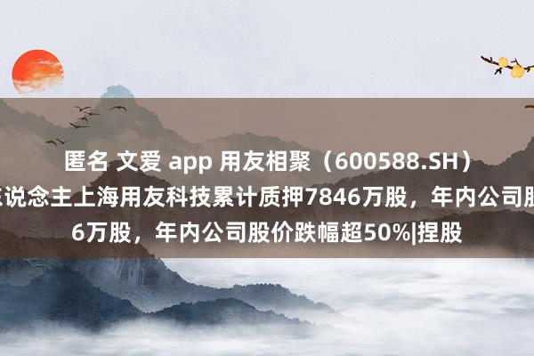 匿名 文爱 app 用友相聚（600588.SH）控股鼓舞一致活动东说念主上海用友科技累计质押7846万股，年内公司股价跌幅超50%|捏股